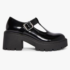 Chunky Mary Jane shoes